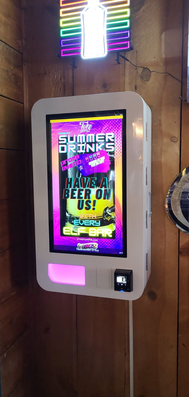 Customized vending machine