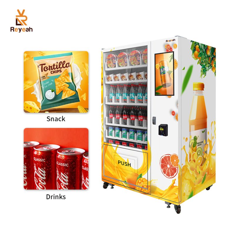 24/7 Snack Vending Machine: Perfect for Offices and Public Spaces A11-02