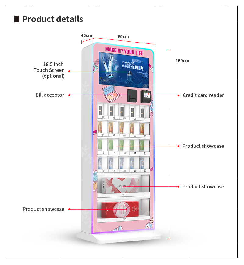 Cosmestics Vending Machine