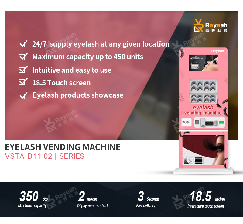 Eyelash vending machine,Cosmestics vending machine