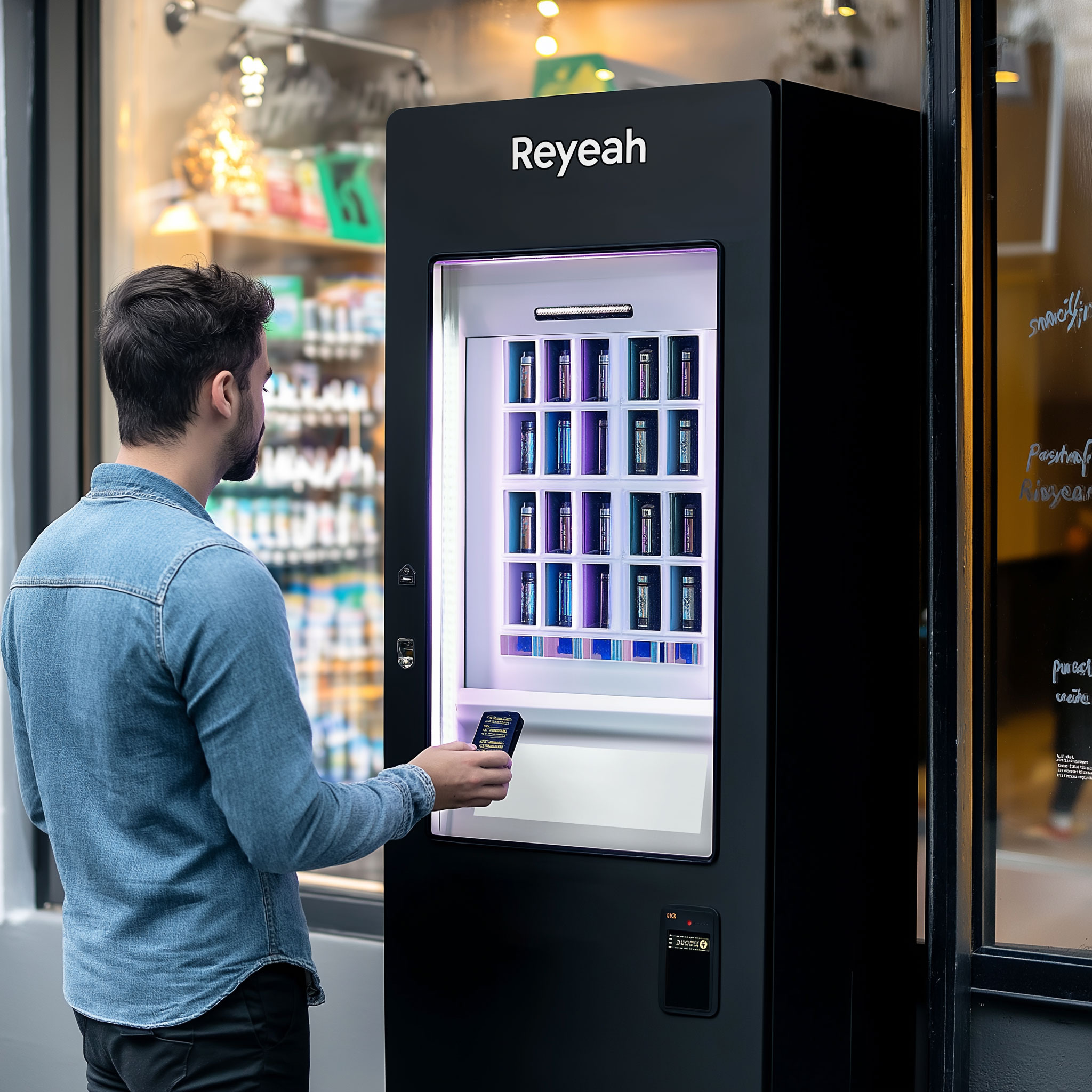 Reyeah Vending Machines: Intelligent Retail Solutions with Built-In Age Verification