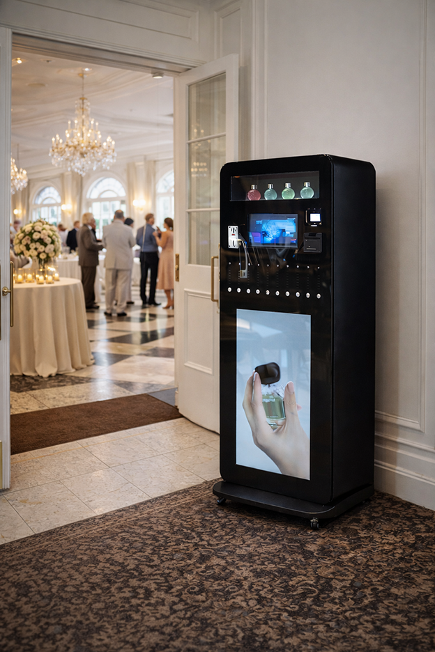 perfume vending machine profit